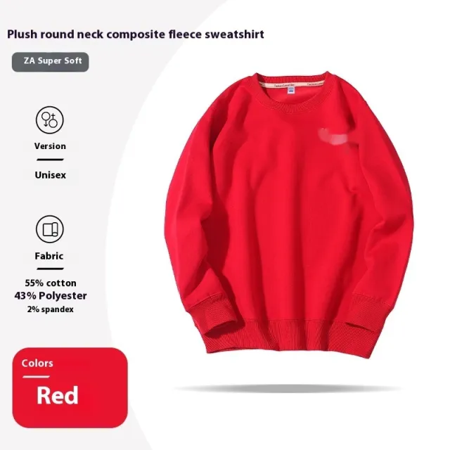 Printed Velvet Long Sleeved Sweatshirt Red Velvet - Shop at LoveMi