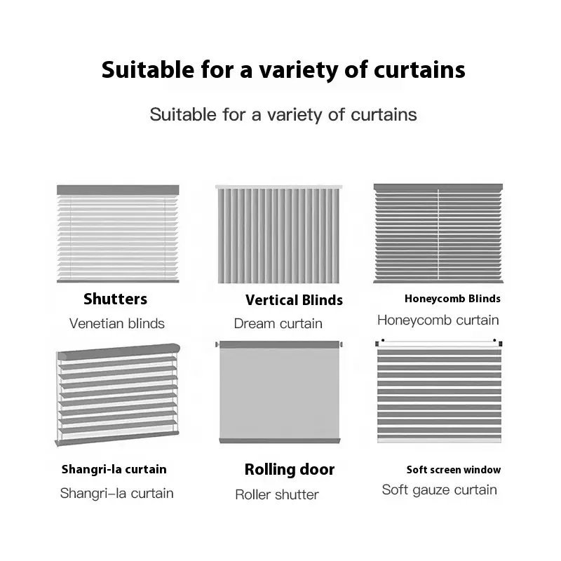 Bluetooth Smart Drawstring Curtain Motor Automatic