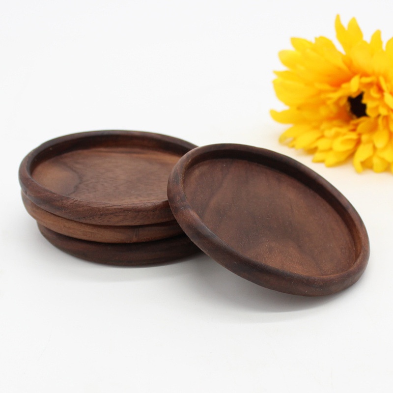 Wooden Coaster Creative Japanese Tea Ceremony Tea Cup Holder