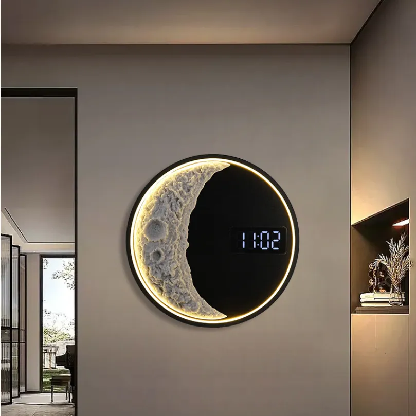 Living Room Background Wall Modern Minimalist Moon