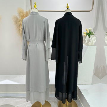 Middle East Turkey Dubai Dress Breathable Women's Cardigan Robe