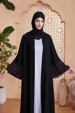 Middle East Turkey Dubai Dress Breathable Women's Cardigan Robe