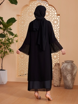 Middle East Turkey Dubai Dress Breathable Women's Cardigan Robe