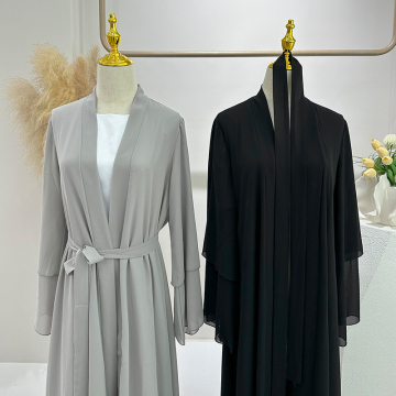 Middle East Turkey Dubai Dress Breathable Women's Cardigan Robe