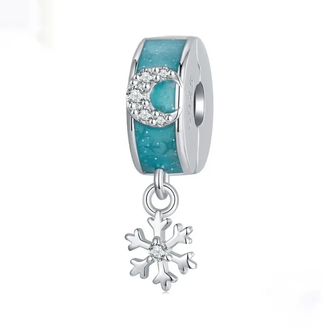 Silver Jewelry Snowflake Series Beaded Bracelet Accessories Scc2960 - Shop at LoveMi