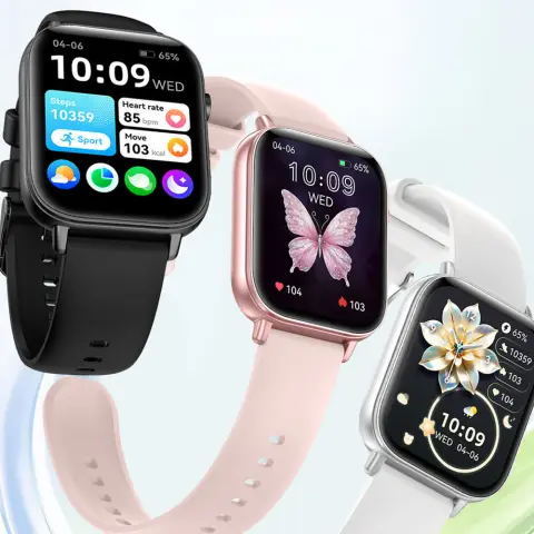 Smart Watch Mobile Pedometer Heart Rate Monitoring Bluetooth Calling