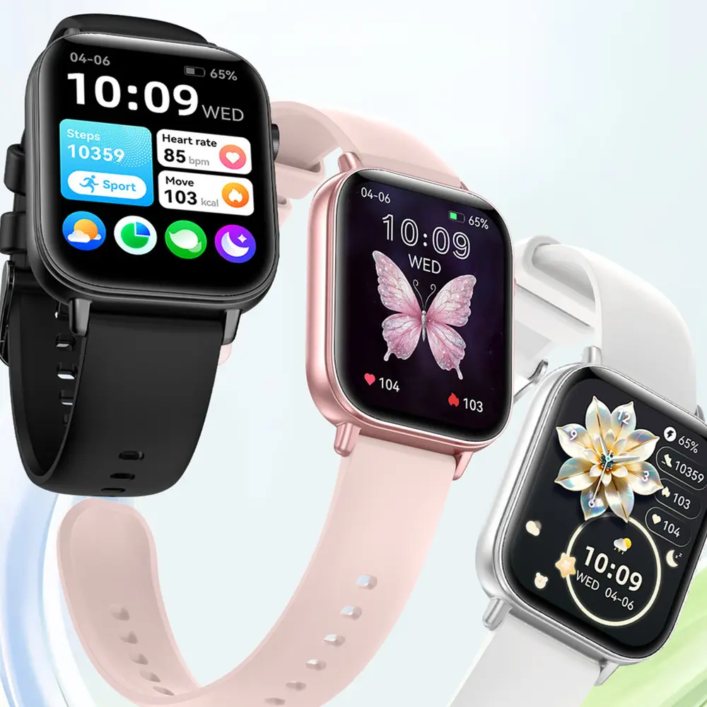 Smart Watch Mobile Pedometer Heart Rate Monitoring Bluetooth Calling