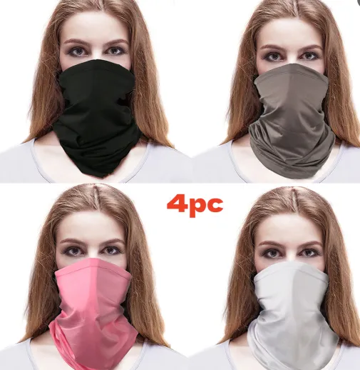 Outdoor Camouflage Desert Variety Scarf Fishing Magic Headband Suit B - Shop at LoveMi