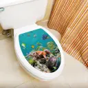Happy Day Underwater World Sea Turtle Dolphin Fish Swarm Shell view 16