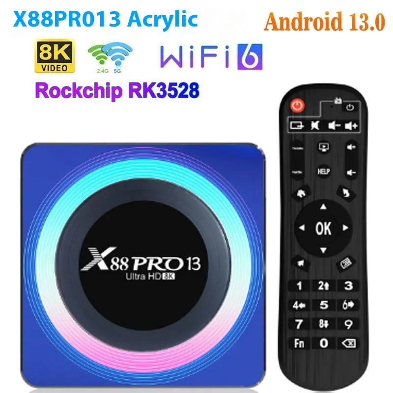 X88PRO 13 RK3528 Set-top Box Android 13 with Bluetooth