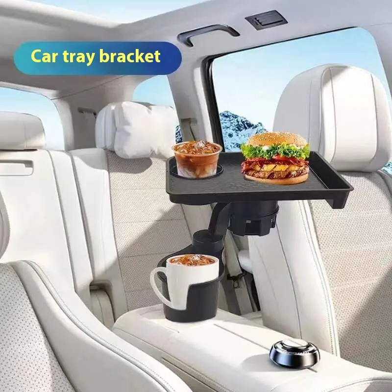 Car Dinner Plate Tray Cup Holder Car Central Control Cup Position