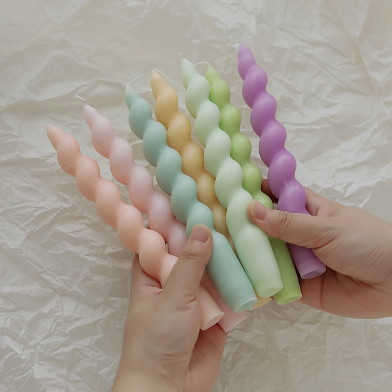 Spiral Long Brush Holder Aromatherapy Candle Fragrance Gift