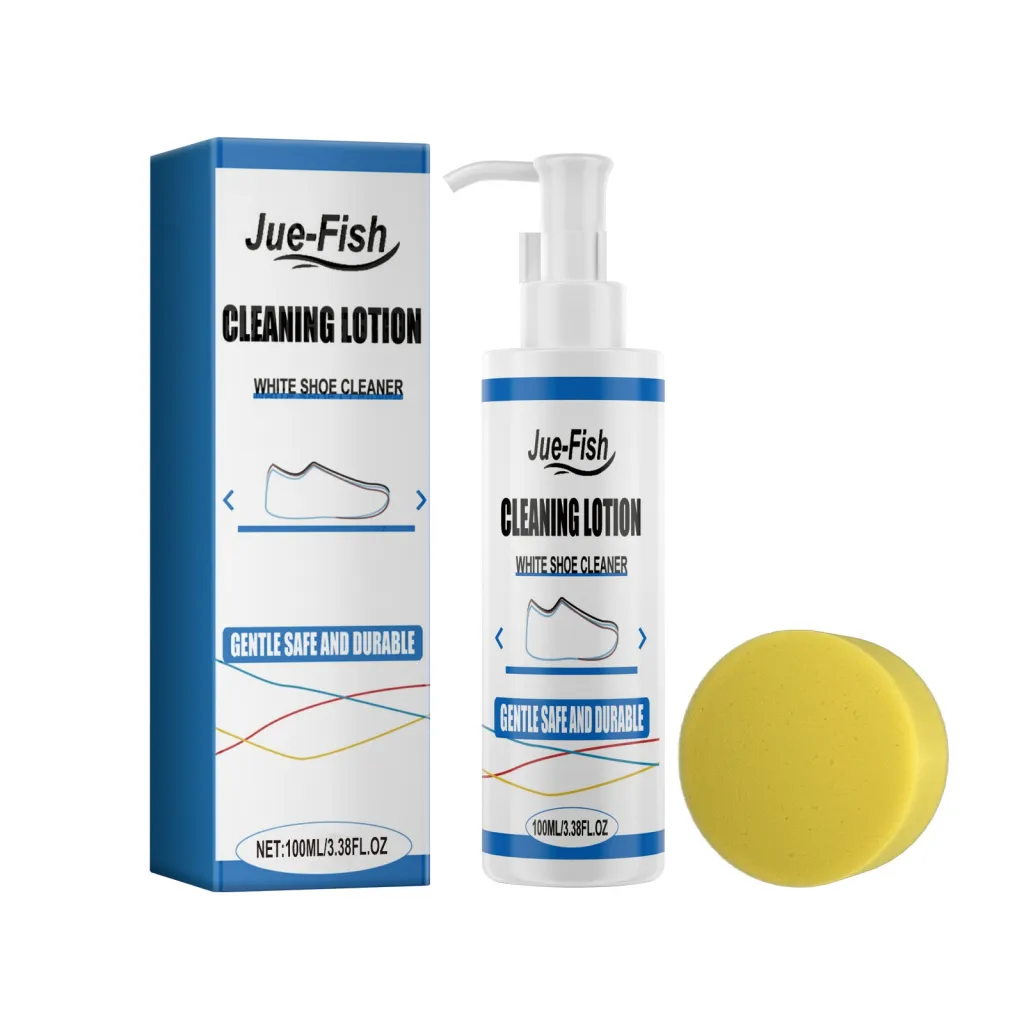 Multifunctional Anti-yellow Cleaner White Shoes Stain Removal - 100Ml Facial Cleanser Sponge