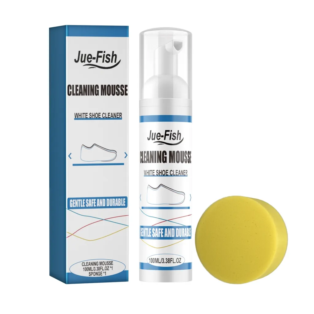 Multifunctional Anti-yellow Cleaner White Shoes Stain Removal - 100Ml Mousse Sponge
