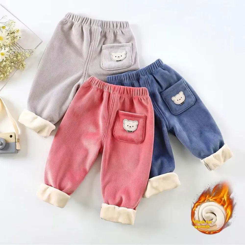 Fashion Corduroy Casual Pants Boys And Girls