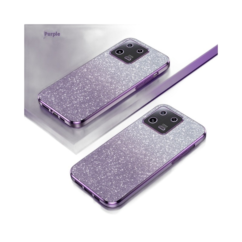 Gradient Glitter Suitable For Xiaomi 146D Electroplating Phone Case 13 Fine Holes - Image 6