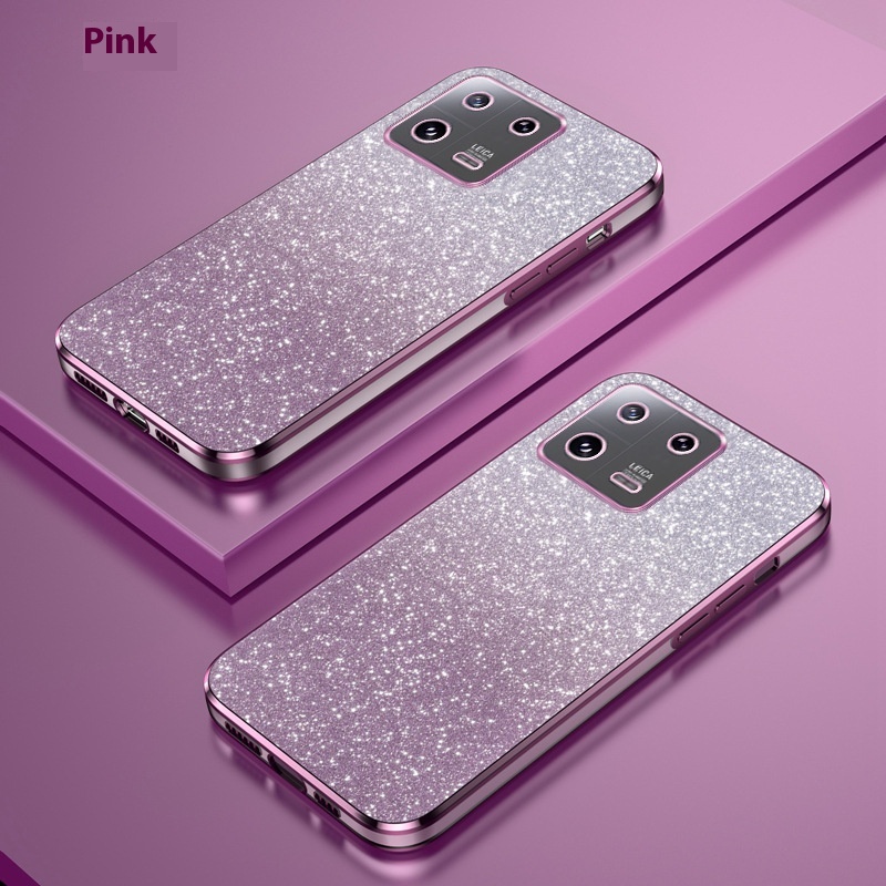 Gradient Glitter Suitable For Xiaomi 146D Electroplating Phone Case 13 Fine Holes - Image 8