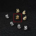 Golden Flame Single Tooth