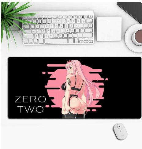 Hot Anime Series Gaming Electronic Sports Desk Mouse Pad - Image 14