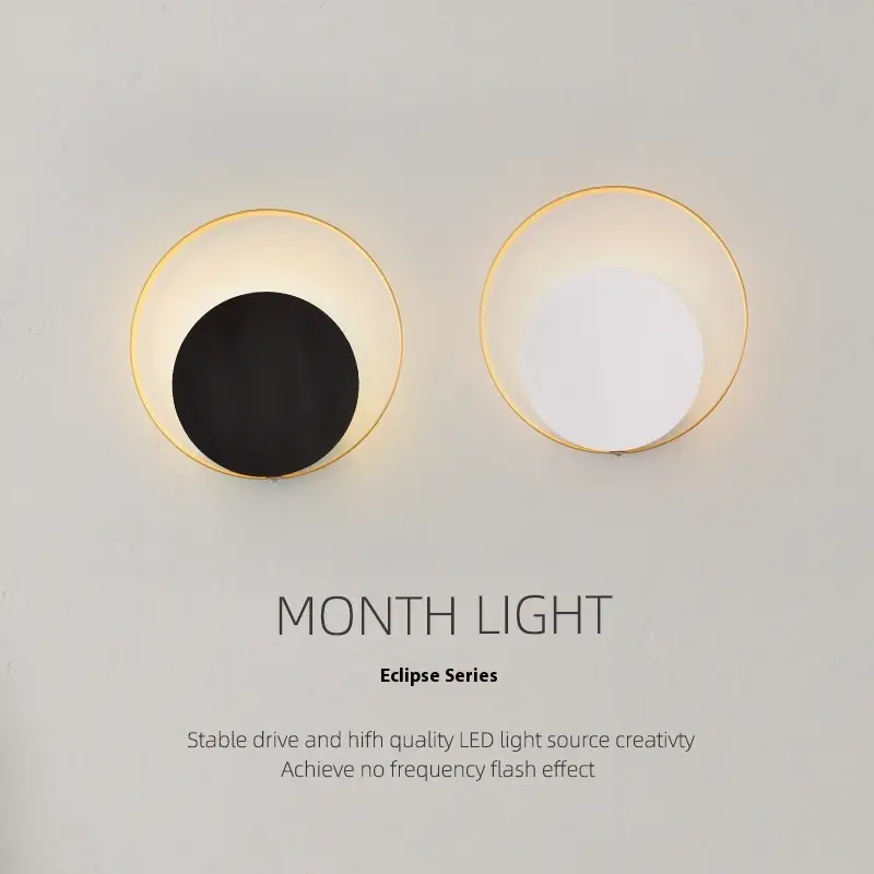 Simple Modern Living Room Bedroom Bedside Lamp Wall Lamp