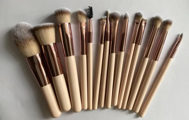 Makeup Brushes Suit Rechargeable Luminous Mirror Pink - Shop at LoveMi