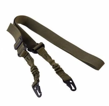 Crossbody Nylon Strap Harpoon Line Tension Adjustment Placement Rope - Army Green