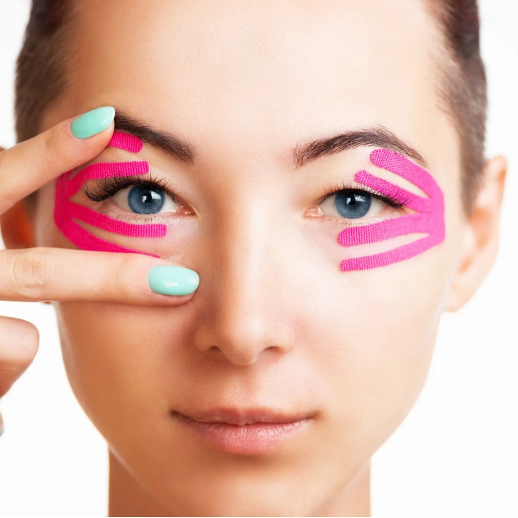 Kinesio Taping Face Pasters Facial Lifting Bandage Muscle Paste Firming