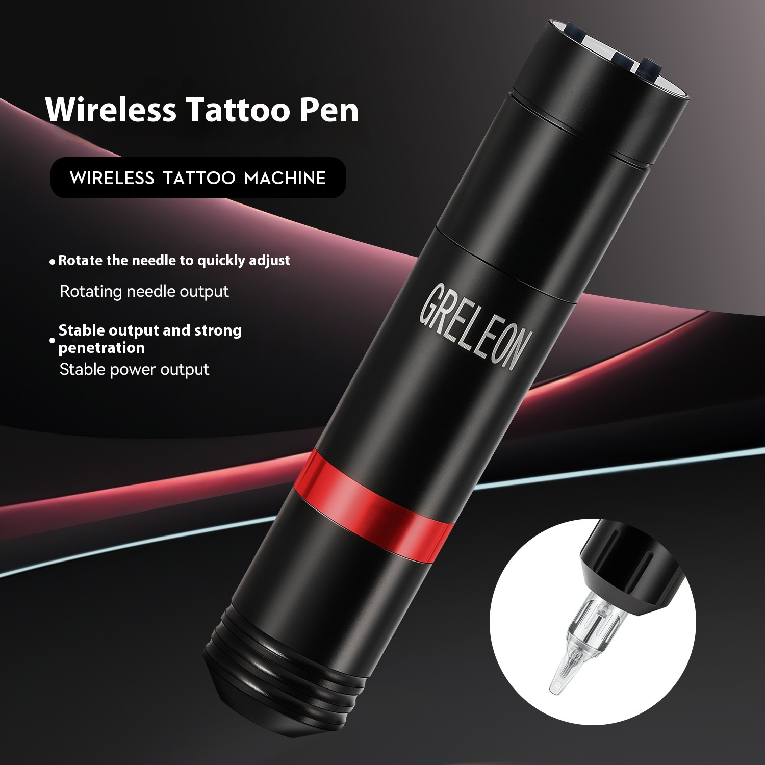 Wireless Tattoo Machine Cutting Line Tattoo All-in-one Wireless Tattoo Pen