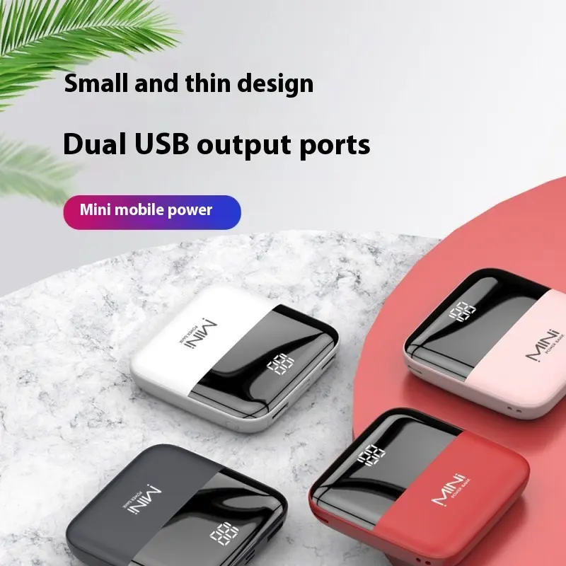 Digital Display Power Bank Fast Charge Mini