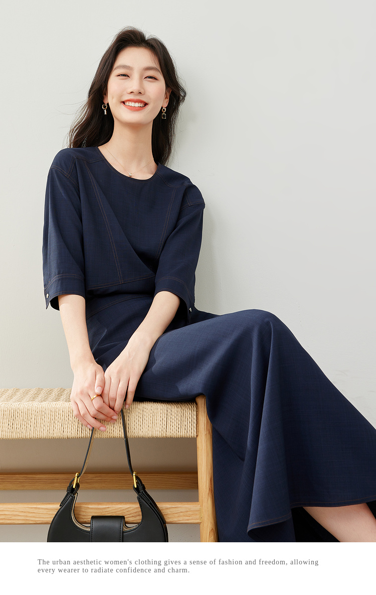 Simple New Top And Skirt Temperament Twinset