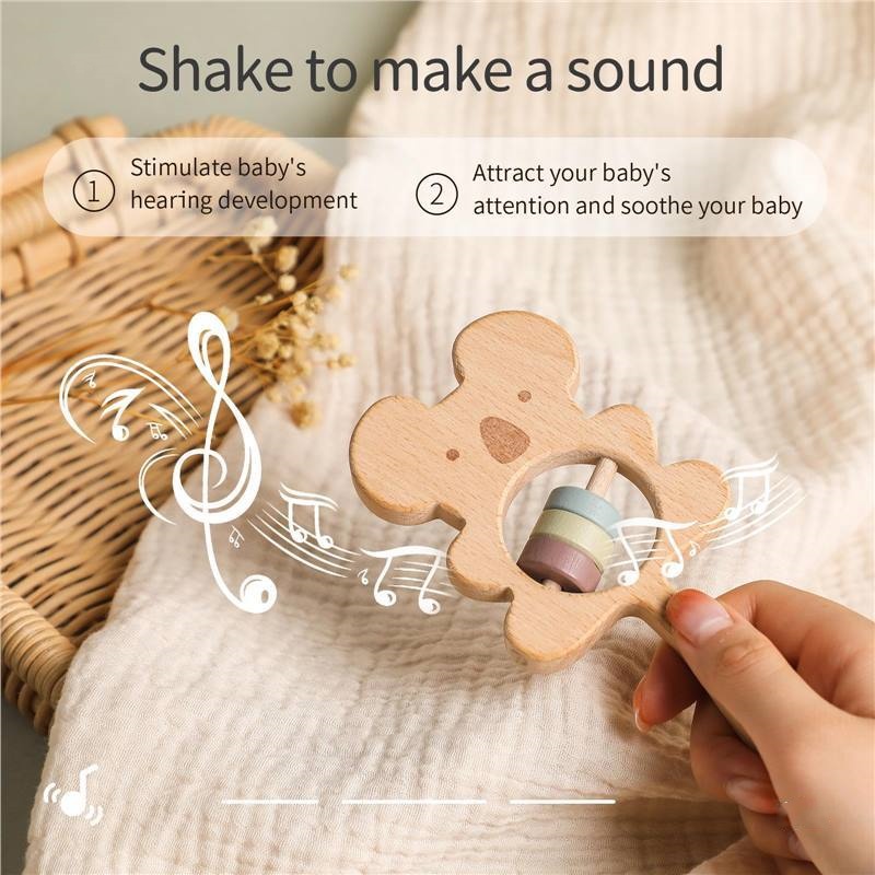 DIY soothing wooden toys asure
