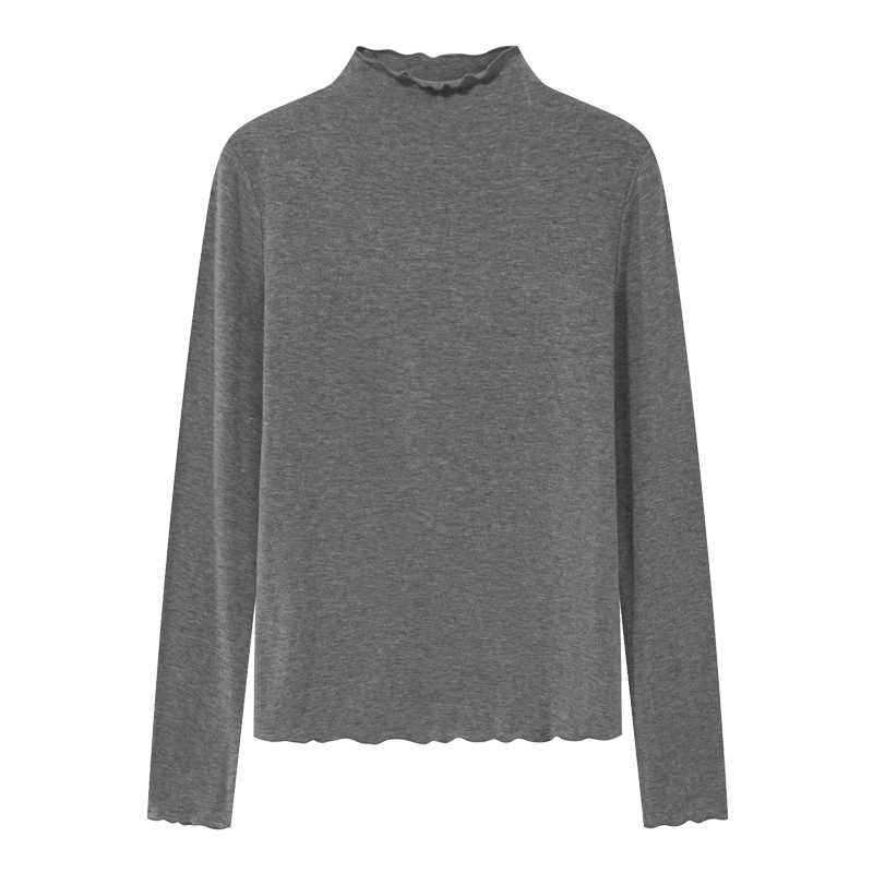 Pure Color Casual Versatile Long Sleeve