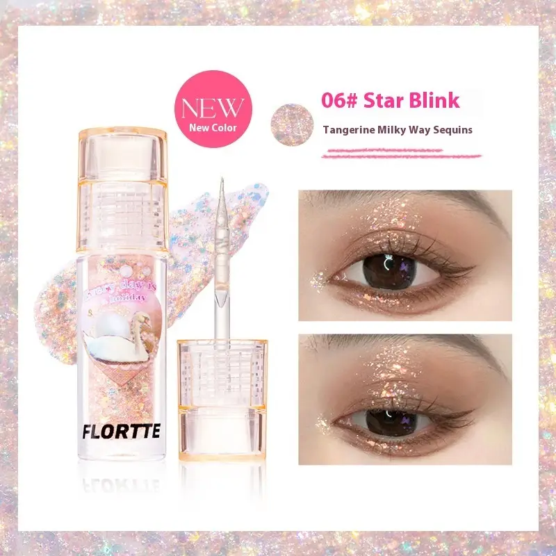 Eye Shadow Plate Thin And Glittering Matte Crouching Silkworm Brightening