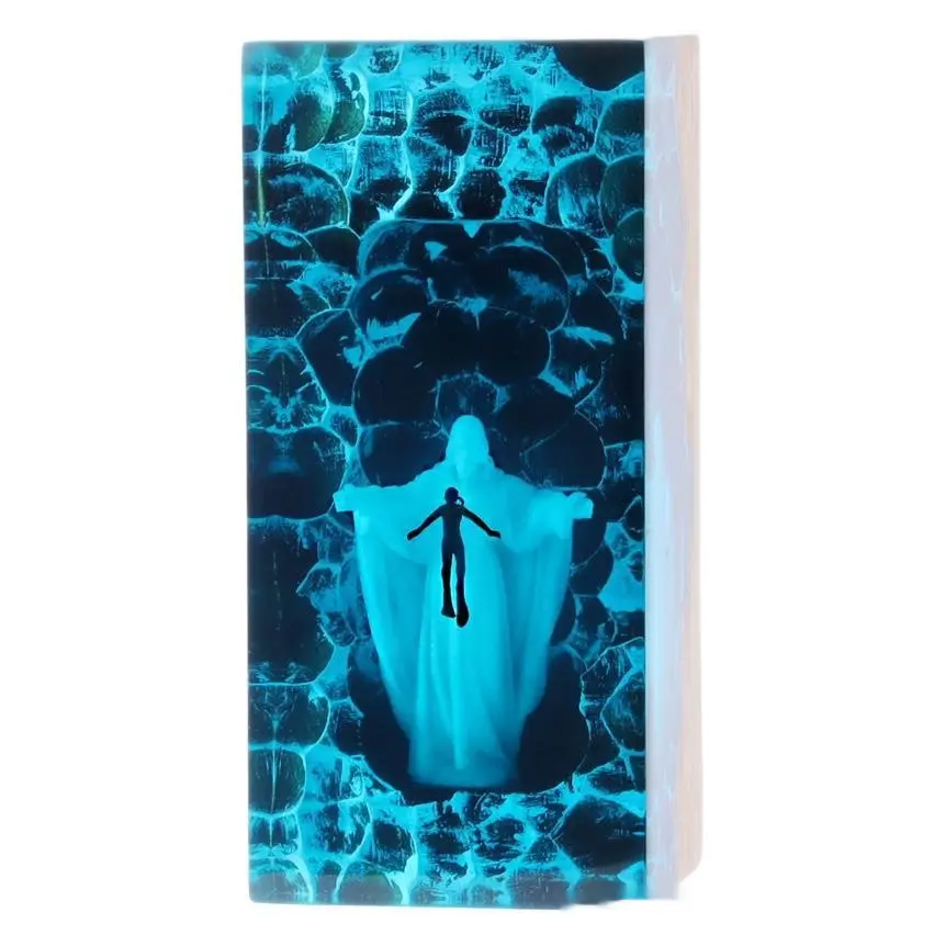 Resin Night Light Jesus Desktop Decoration Crafts