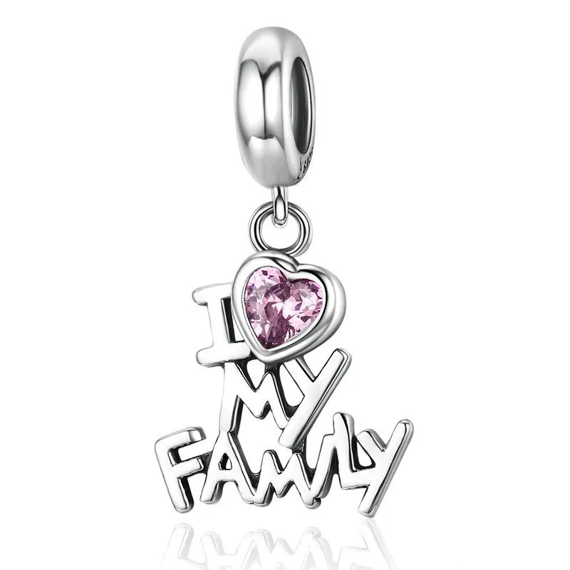 I Love My S925 Sterling Silver Pendant Accessories - Scc251