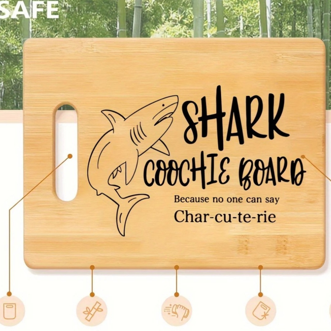 Household Kitchen Solid Wood Rectangular Cutting Board