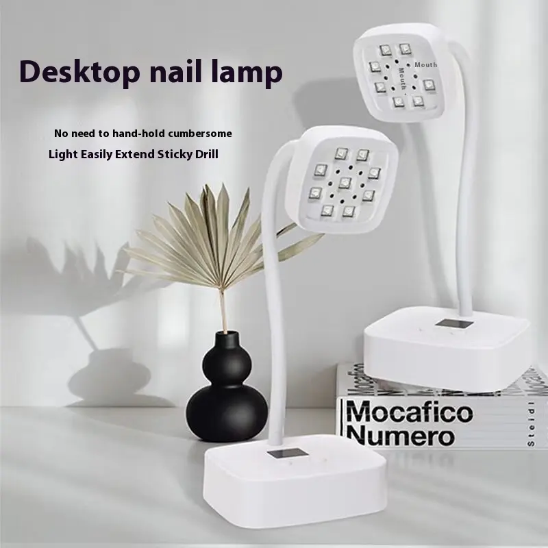Desktop Storage Manicure Lotus Lamp Quick-drying Induction