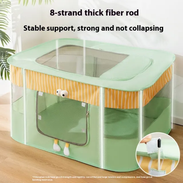 Animal shaped Delivery Room Foldable Cat Nest Tent Green Big Eyes Cute - Shop at LoveMi