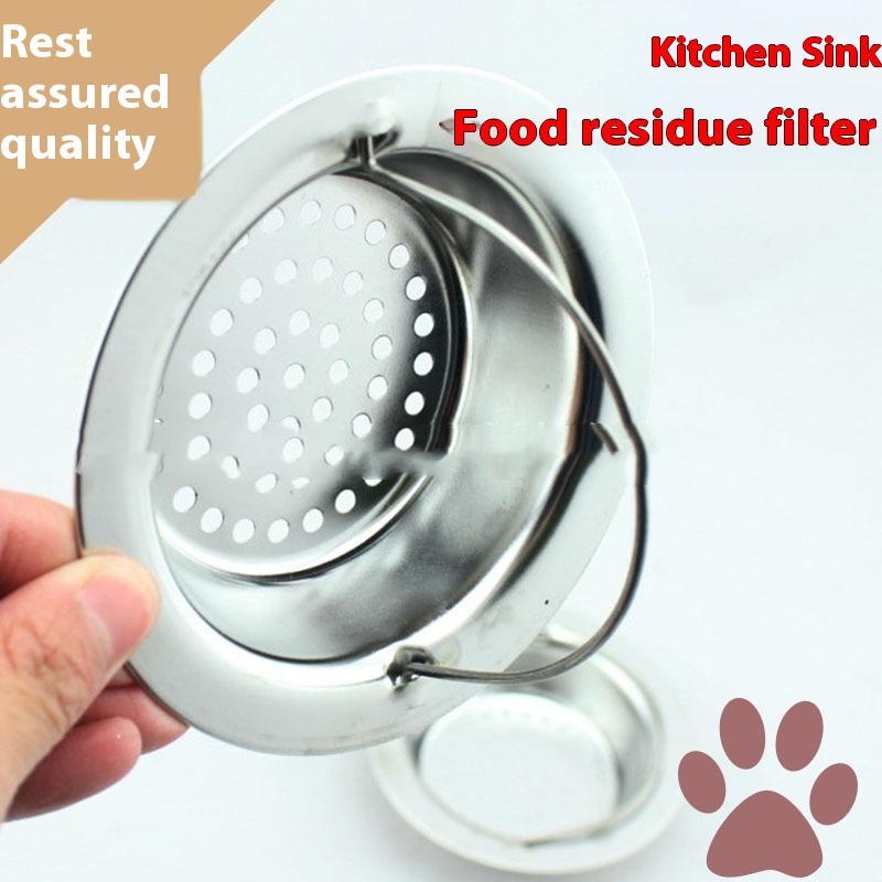 Sink Filter Net Sewer Stainless Steel Portable Floor Drain