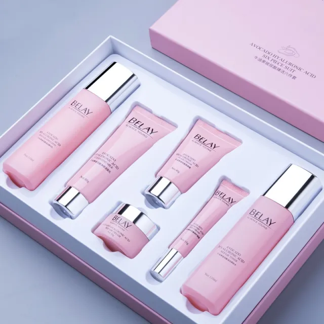 Avocado Hyaluronic Acid Moisturizing And Nourishing Skin Care Product Set 6Piece Set - Shop at LoveMi