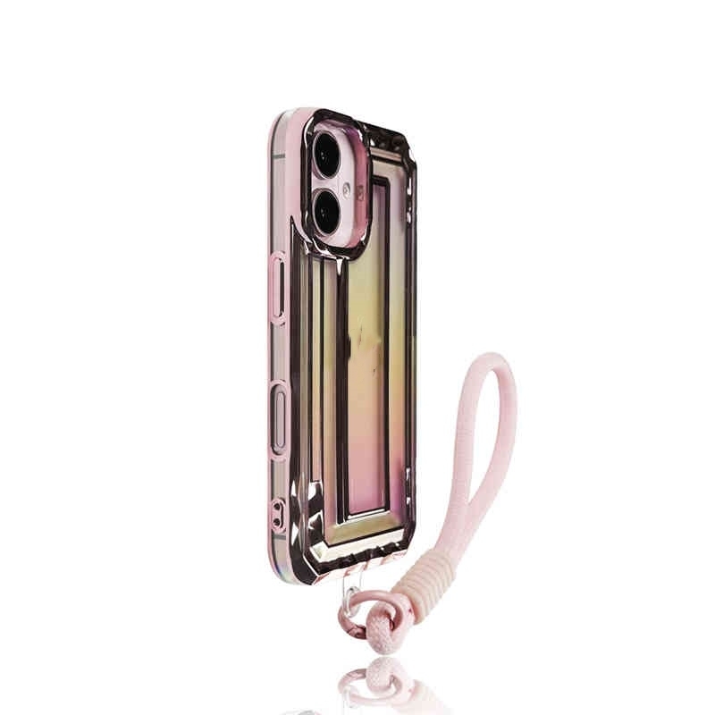 Phone Case Laser Colorful Transparent Drop-resistant Soft