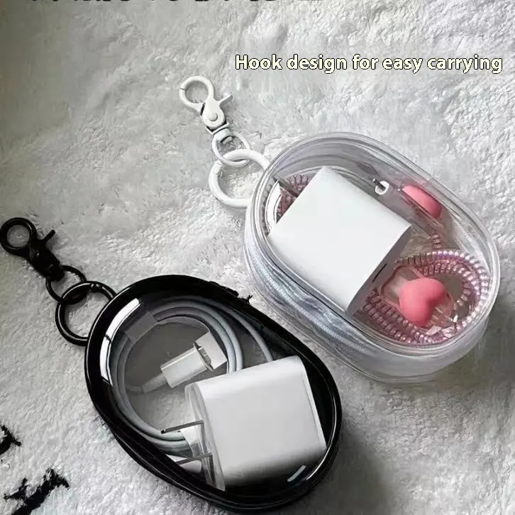 Data Cable Storage Transparent Bag Out Digital