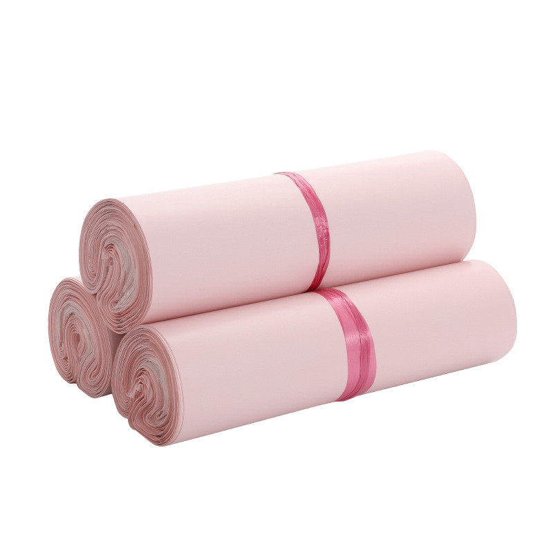 New Material Matte Light Powder Logistics Packaging Bag, Thickened Waterproof Bag, Self Sealing Bag