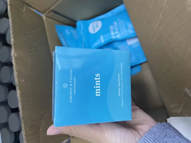 Mint Energy Caffeine Tablets Mints Blue - Shop at LoveMi