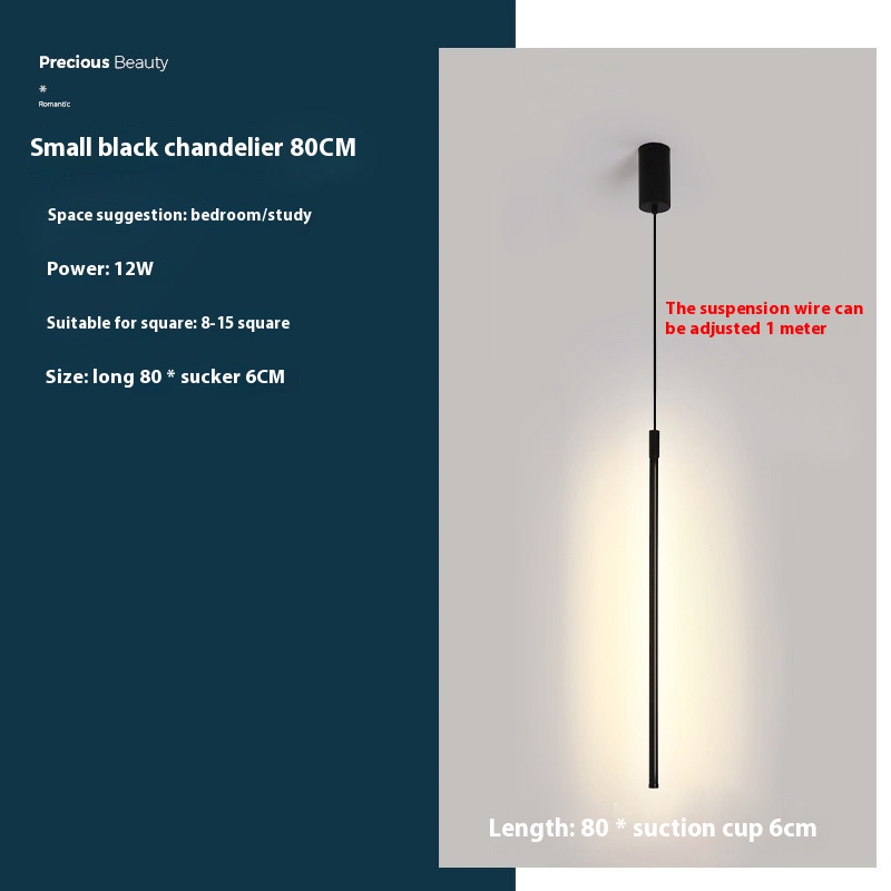 Bedroom Bedside Chandelier Creative Personalized Living Room Simple And Light Luxury - Image 8