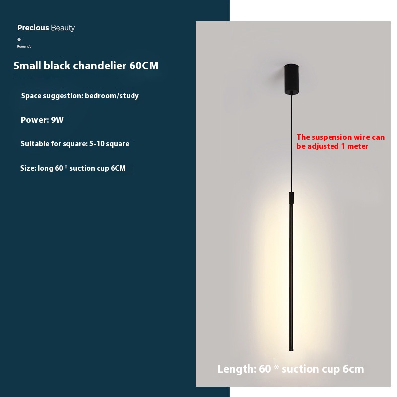 Bedroom Bedside Chandelier Creative Personalized Living Room Simple And Light Luxury - Image 2