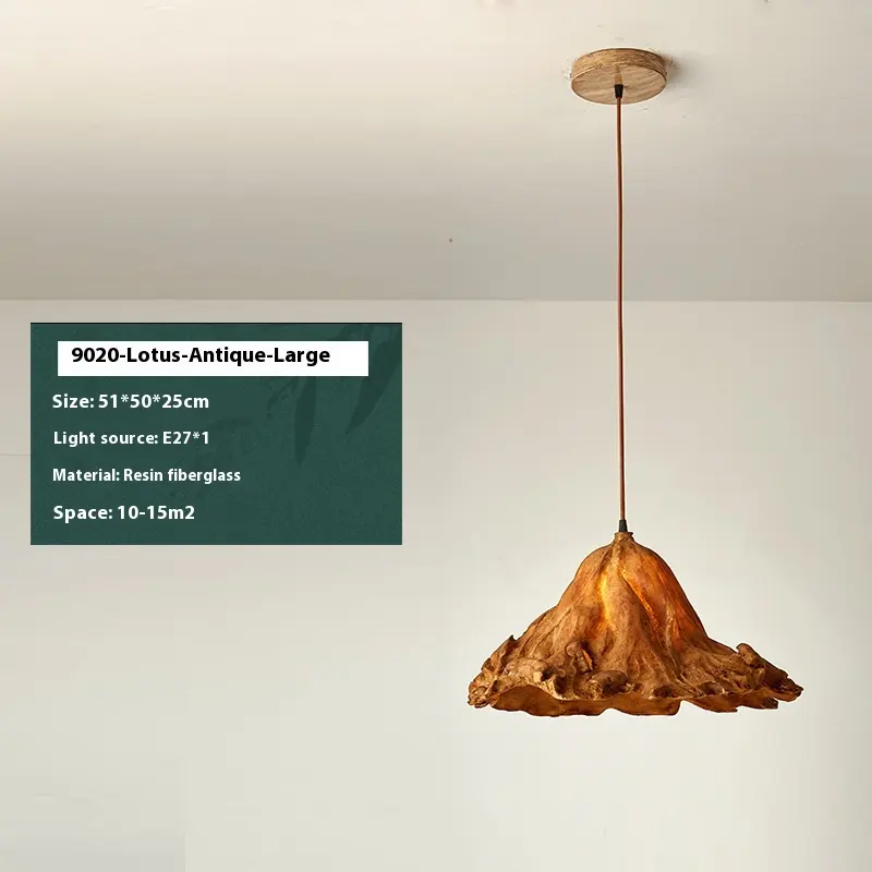 Lotus Leaf Retro Japanese Style Bed Head