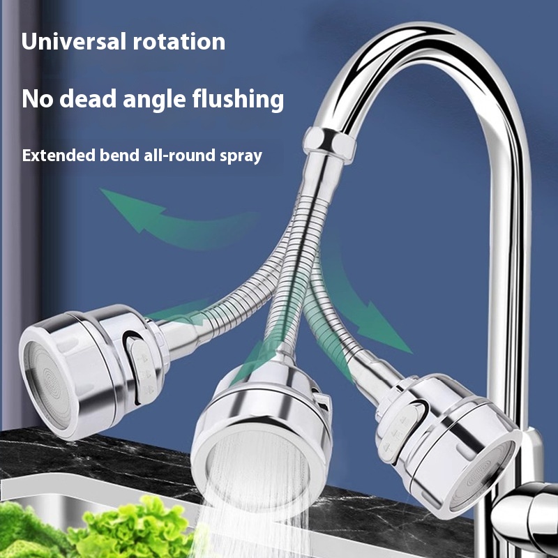 Rotatable Booster Faucet Universal Sprinkler
