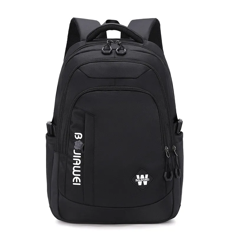 Large Capacity Waterproof Backpack For Girls - Black