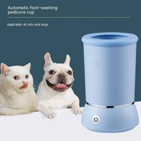Pet Paw Cleaning Cup Automatic Foot Washing Dogs